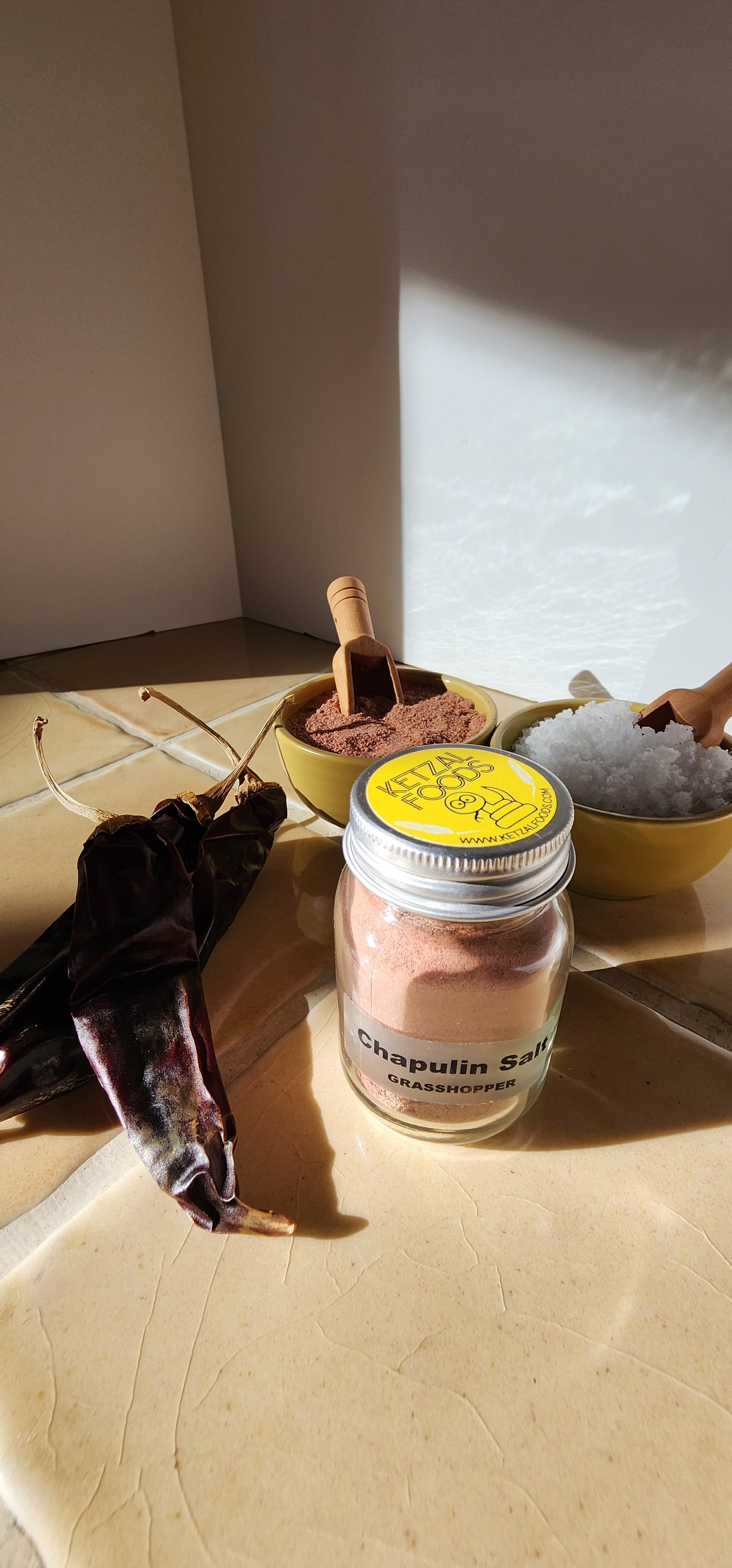 Salt -Sal de chapulin- Grasshopper Salt gourmet